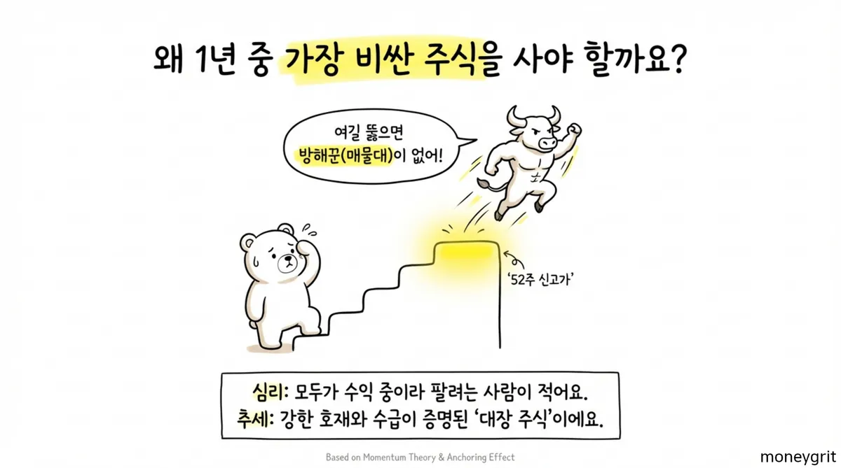 52주 신고가 종목을 사야하는 이유