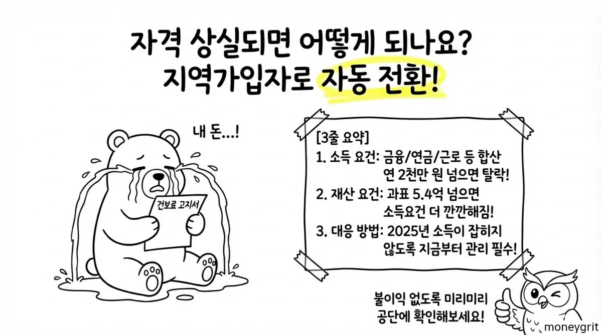 지역가입자 전환 가능성