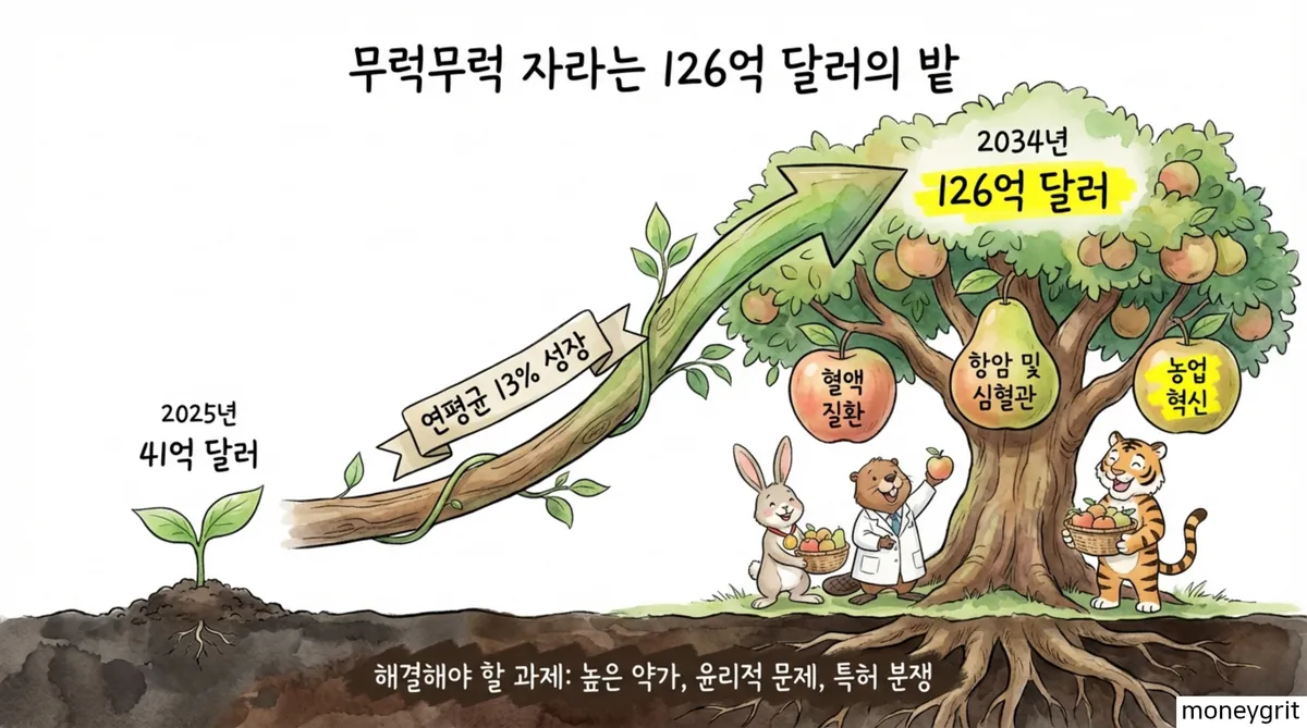 유전자 가위 기술 규모