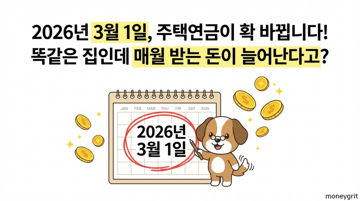 2026년 주택연금 개편