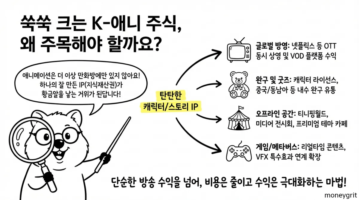 애니메이션관련주