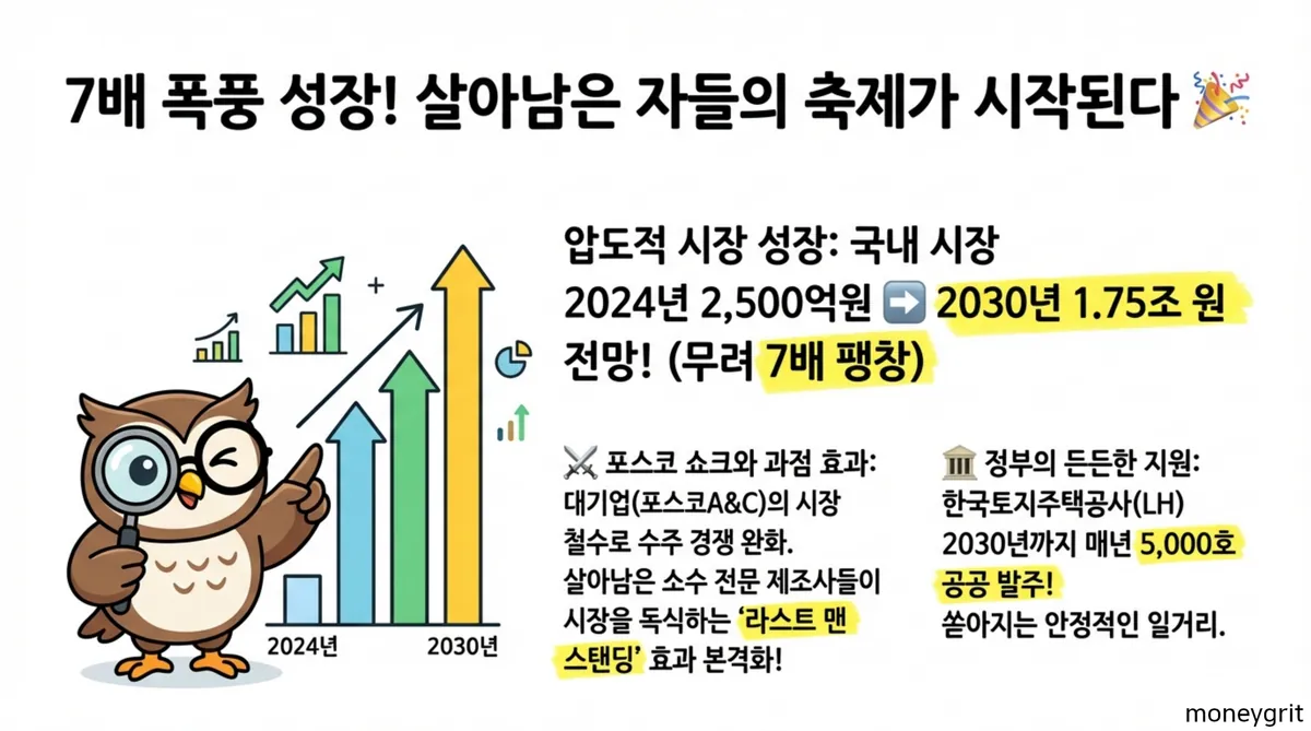 모듈러 주택 성장