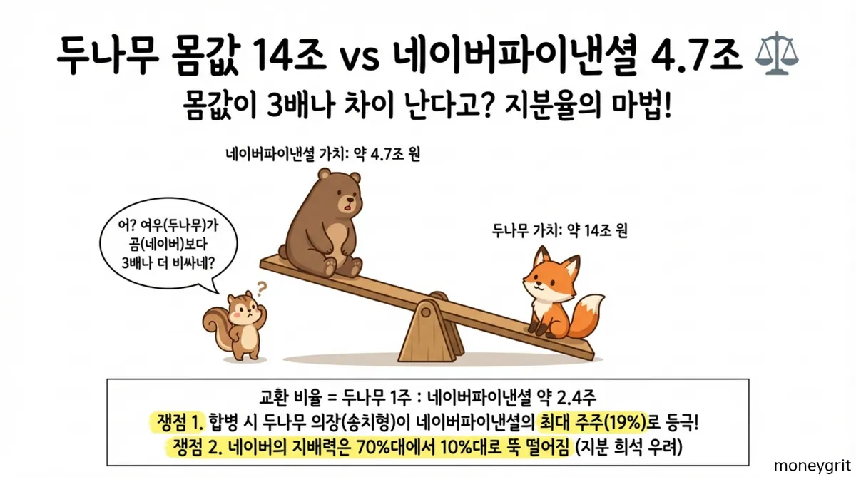 네이버파이낸셜합병