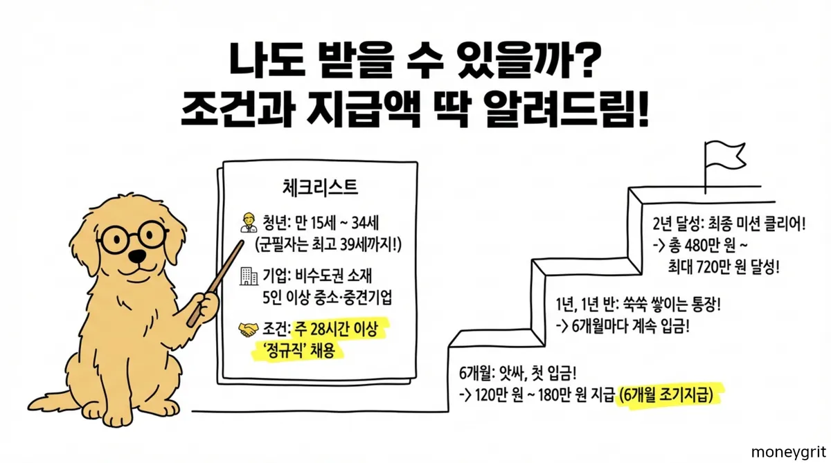 청년 근속 인센티브, 나도 받을 수 있을까?