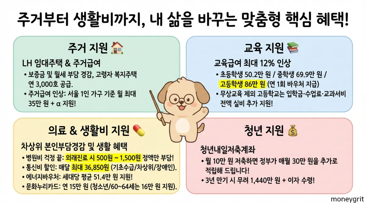 차상위계층 맞춤형 혜택