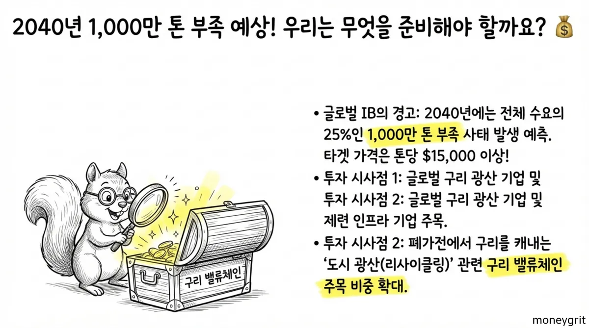 구리 수요 급증