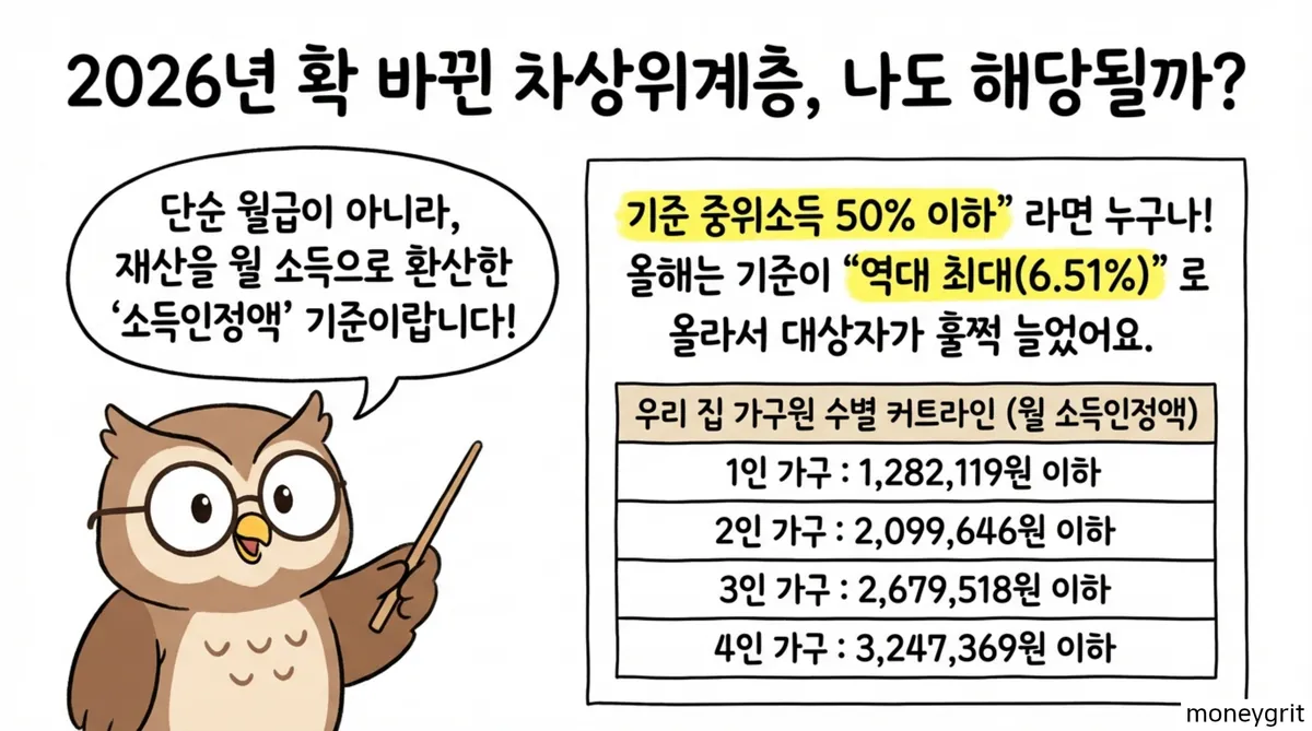 2026년차상위계층조건완화